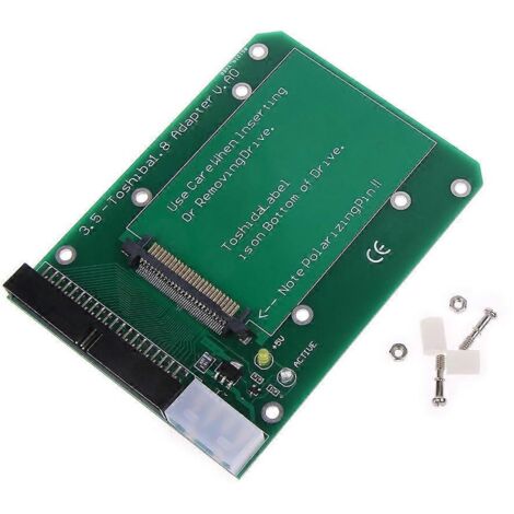 Carte adaptateur Micro IDE 1,8" vers IDE 50 broches vers 40 broches 3,5" pour Toshiba (1/5)