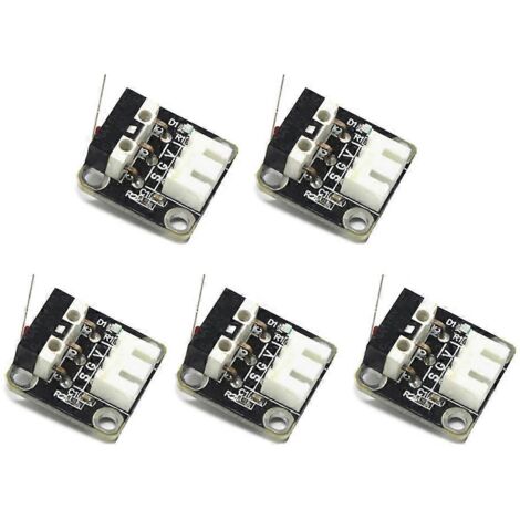 Interrupteur de fin de course pour axes X/Y/Z d'imprimante 3D, micro-interrupteur de commande 3 broches N/ON/C (1/5)
