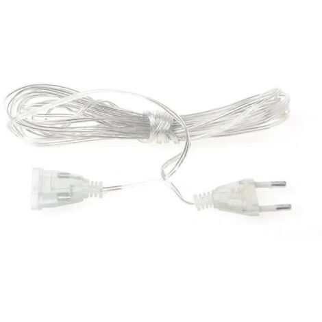 Câble d'alimentation secteur standard de 5 m pour ordinateur, 100 W, compatible avec les moniteurs PC. (1/5)