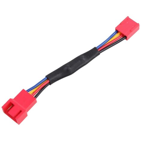 Câble de réduction de vitesse PWM à 4 broches pour ventilateur de processeur 12 cm avec contrôle de la température et réduction de la vitesse. (1/5)