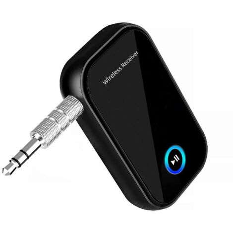 Émetteur-récepteur audio Bluetooth 5.0 sans fil avec adaptateur auxiliaire 3,5 mm (1/5)