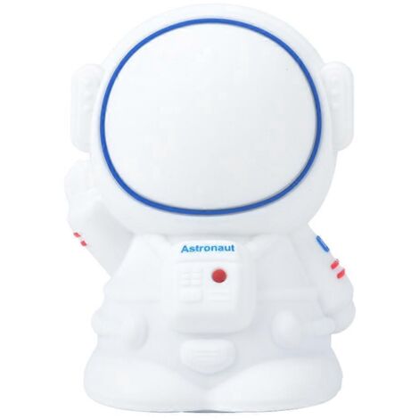 Veilleuse astronaute rechargeable pour salle de bain et toilettes, avec minuterie et intensité variable (1/5)