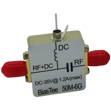 Polarisation coaxiale à large bande et à faible bruit, 1 MHz-6 GHz, en T haute fréquence (1/5)