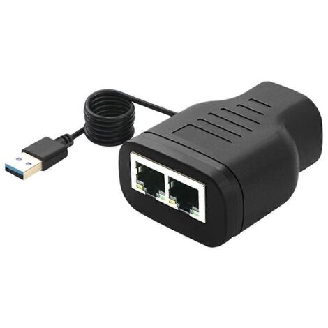 Répartiteur/répéteur Ethernet RJ45 1 vers 2 voies pour câble Internet (1/5)