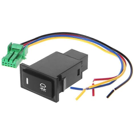 Interrupteur d'éclairage intérieur de voiture à verrouillage automatique pour feux de brouillard (1/5)