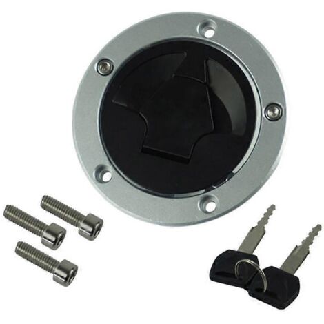 Bouchon de réservoir d'essence pour motos ZX6R ZX10R ZX-14 avec verrouillage par clé CNC 51049-0039 (1/5)