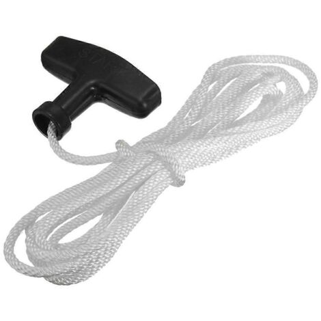 Nouvelle poignée de démarrage universelle pour tondeuses à gazon, cordon de démarrage de 1,1 m, moteur à essence (1/5)