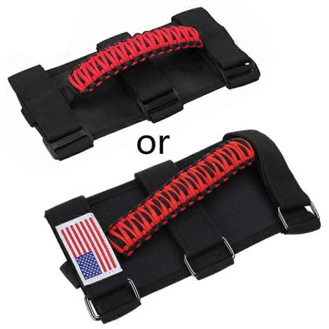 Poignées de maintien pour arceau de sécurité, poignées de toit pour Jeep Wrangler, pièces intérieures (1/5)