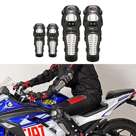 Genouillères, coudières et protections courtes pour moto tout-terrain, coupe-vent (1/5)