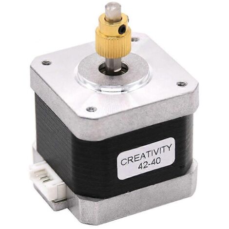 Moteur pas à pas 42-34 avec engrenage extrudé en laiton à 40 dents pour Ender-3 CR10 (1/5)