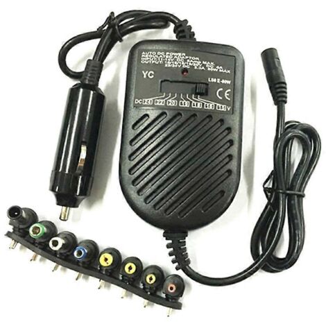 Chargeur universel de voiture 80 W pour ordinateur portable/mobile (1/5)