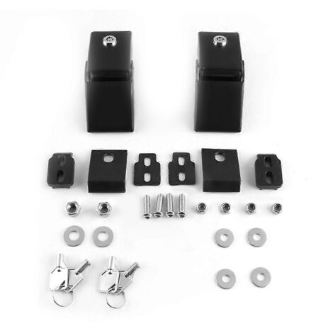 Capot de verrouillage avec loquet et support en acier inoxydable pour Jeep Wrangler 07- (1/5)