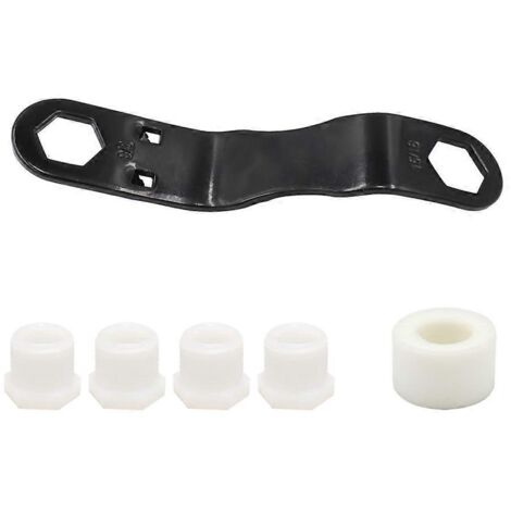 Kit de clé à double extrémité pour chauffe-eau durable avec bouchons de vidange pour camping-car (1/5)