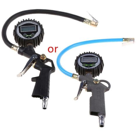 Manomètre numérique de pression des pneus pour voitures et camions, avec écran LCD et testeur de véhicules (1/5)