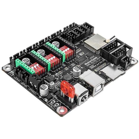 Carte de commande MKS DLC32 V2.0 avec écran tactile 2,4/3,5" pour machine à graver