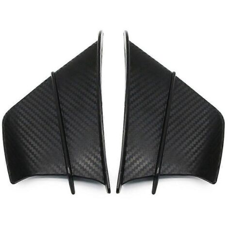 Lot de 2 ailerons aérodynamiques avec déflecteur d'air pour Yamaha, Suzuki, Kawasaki et Honda (1/5)