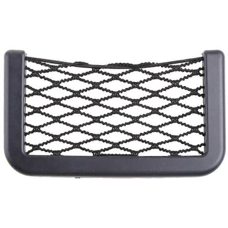 Sacoche de rangement en filet résistant pour voiture, téléphone, cigarette, etc. (1/5)