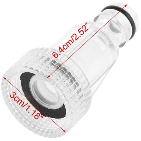 Raccord haute pression pour filtre à eau de machine de nettoyage de voiture, compatible avec les lave-linge des séries K2 à K7 (1/5)