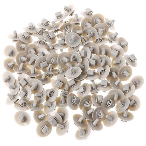 Fixation universelle pour plaque d'immatriculation, clip de pare-chocs, fixation pour garniture de panneau de porte, rivet de maintien (1/5)