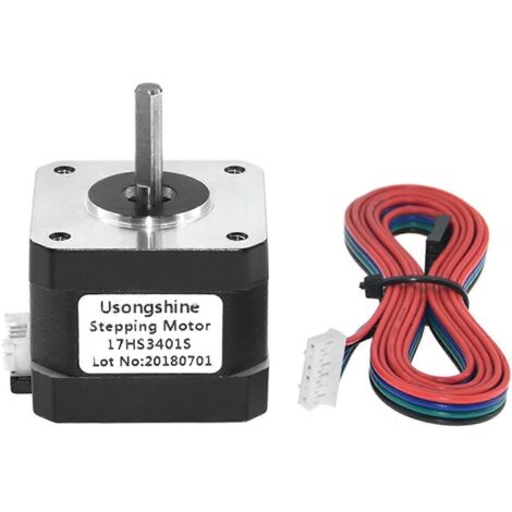 Moteur pas à pas pour imprimante 3D 17HS3401S 34 mm 1,0 A 290 Nm biphasé 4 fils (1/5)