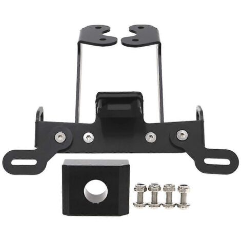 Accessoire moto : Support de plaque d'immatriculation incurvé pour MT09 FZ09 17-20 (1/5)