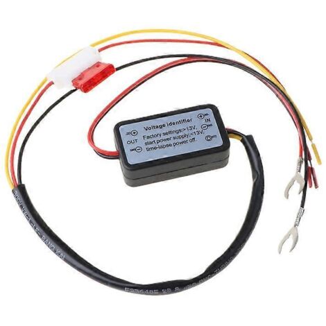 Faisceau de relais pour feux de jour à LED de voiture, commande marche/arrêt automatique (1/5)