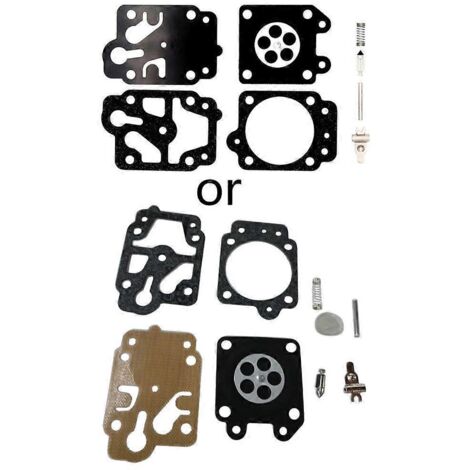 Kit de joints et membranes de réparation de carburateur pour motos 26cc, 33cc, 43cc, 49cc et 52cc (1/5)