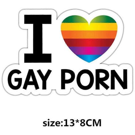 Autocollants LGBT créatifs pour véhicules, vitres, murs et sols (1/5)