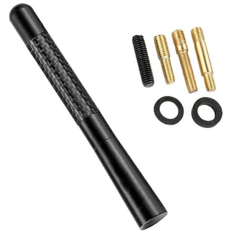 Antenne courte universelle en fibre de carbone pour voiture, récepteur FM/AM. (1/5)