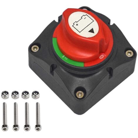 Interrupteur principal de coupure automatique pour moto, borne d'isolation de batterie (1/5)