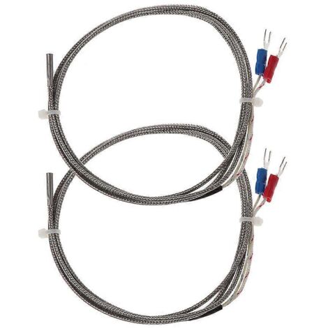 Sonde de température à thermocouple de type K, 0 à 600 °C, câble de détection (2 pièces) (1/5)