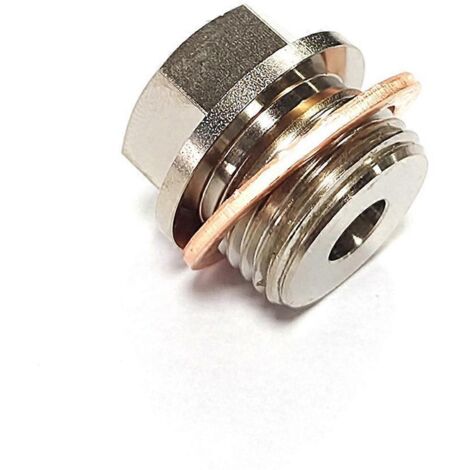 Adaptateur pour capteur de pression et de température 1/8" NPT vers M18x1,5 mâle M14 2267 (1/5)