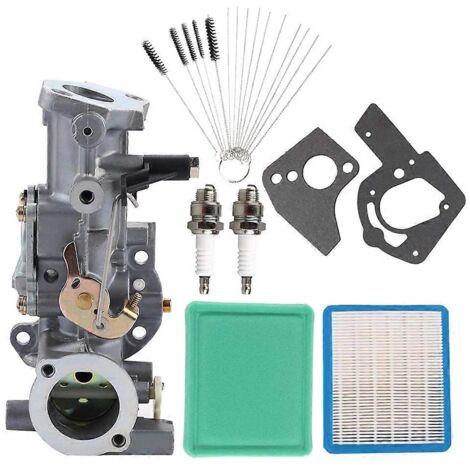 Carburateur 498298 pour motoculteur Craftsman MTD 490533/495426 avec réglage (1/5)