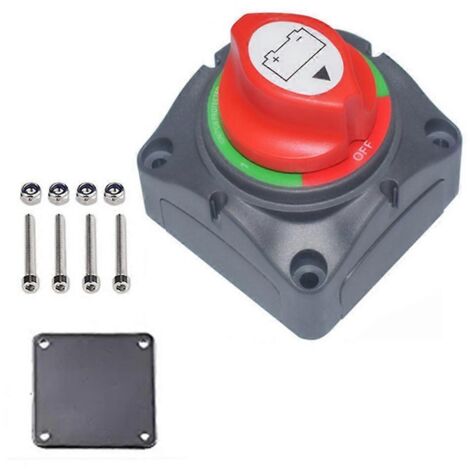 Interrupteur coupe-batterie pour VTT/UTV/remorque : 1-2-Les deux-Arrêt (1/5)
