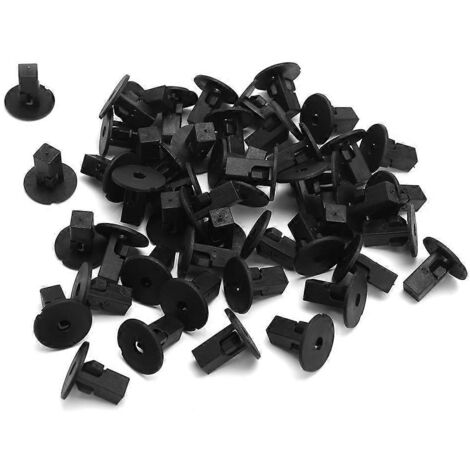 50 clips de fixation pour pare-chocs intérieur de voiture, rivets à pression 8x8,2 mm (1/5)