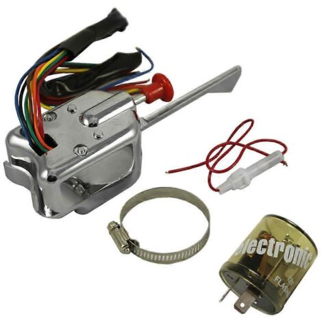 Interrupteur de clignotant 12V Rat-Hot Rod avec clignotant de haute qualité pour P021-TS-HL101 (1/5)