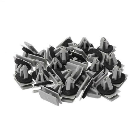 Lot de 25 clips de fixation pour moulures de bas de caisse d'aile avec mastic pour Explorer (1/5)