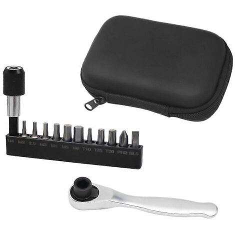 Clé à cliquet universelle 1/4 pouce, kit d'outils de réparation (1/5)