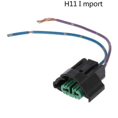 Adaptateur de douille pour ampoule halogène H7 pour phare antibrouillard de bateau ou de voiture, connecteur et faisceau de câbles (1/5)