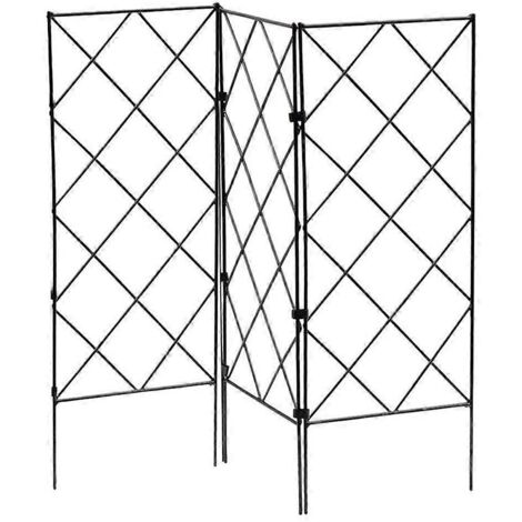 Treillis de jardin, panneaux de support pour plantes grimpantes pliables, pour légumes, vignes et plantes fruitières (1/5)