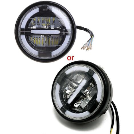 Clignotant LED pour moto, feu de jour, 7 pouces