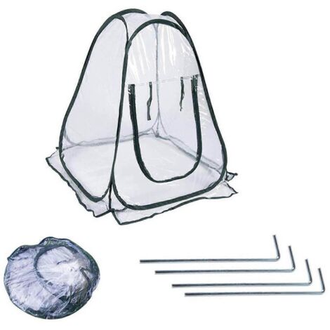 Housse de protection réutilisable pour plantes et fleurs avec barre de fixation, installation facile (1/5)