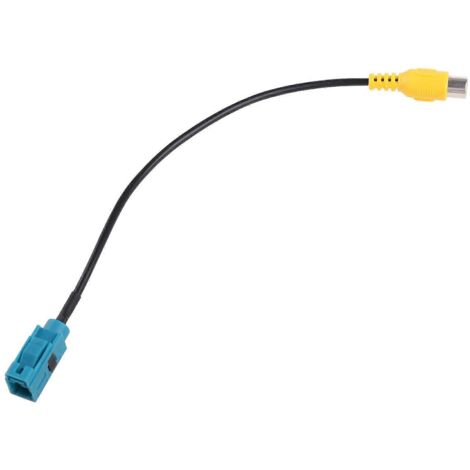 Câble adaptateur pour caméra de recul Fakra pour voiture, connecteur RCA Fakra