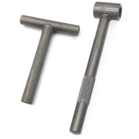 Outil de réglage des soupapes de moteur de moto, douille hexagonale carrée, clé en T (1/5)