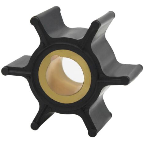 Turbine de pompe à eau 389576 pour moteur hors-bord 2 temps de 4, 4,5 et 8 CV (1/5)