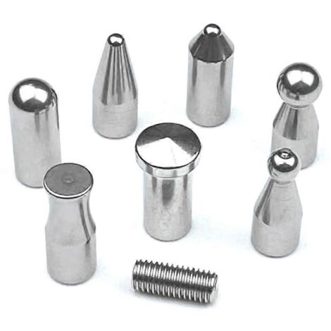 Ensemble de 7 outils de débosselage sans peinture pour voiture, embouts de tiges de débosselage (1/5)