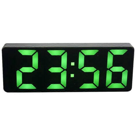 Réveils numériques à LED, horloges de bureau électroniques avec écran. (1/5)