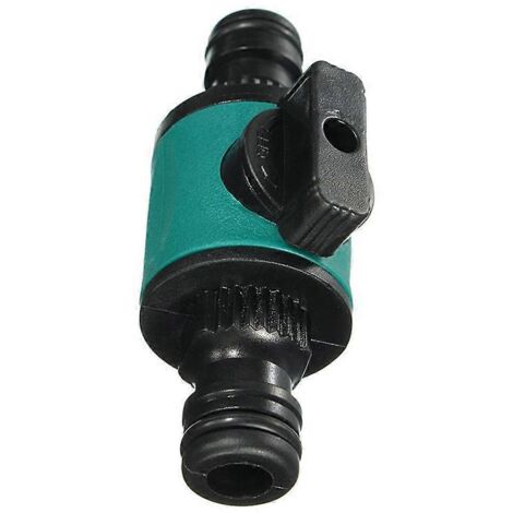 Système d'irrigation de jardin pour vanne avec raccord rapide, rallonge de tuyau, raccord de tuyau (1/5)
