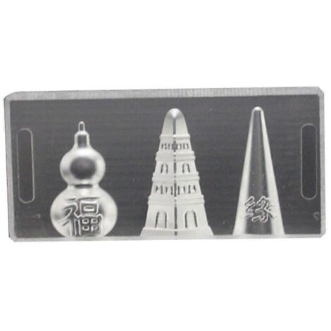 Outil de fabrication de cônes d'encens transparents en acrylique de 3,93 pouces pour les temples du salon (1/5)