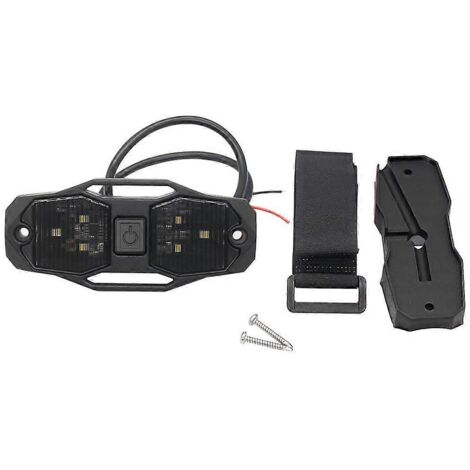 Lampe de travail LED encastrée dans un arceau de sécurité pour UTV, voiture, excavatrice, camionnette, bus (1/5)